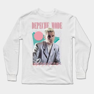 Dave Gahan // 80s Retro Fan Aesthetic Long Sleeve T-Shirt